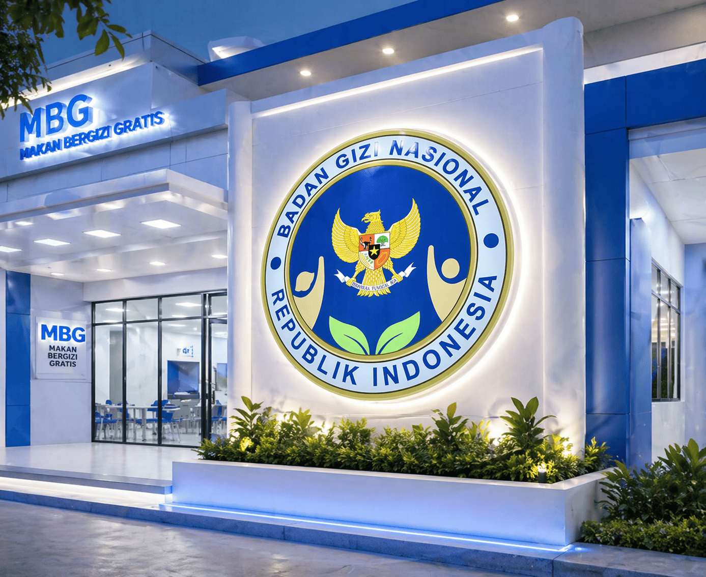 Neon Box untuk Program Makan Bergizi Gratis: Media Informasi yang Menarik dan Efektif